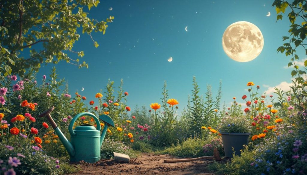 découvrez le calendrier lunaire de juin 2025 pour optimiser vos séances de jardinage. apprenez quand planter, tailler et récolter selon les phases de la lune pour une meilleure croissance de vos plantes.