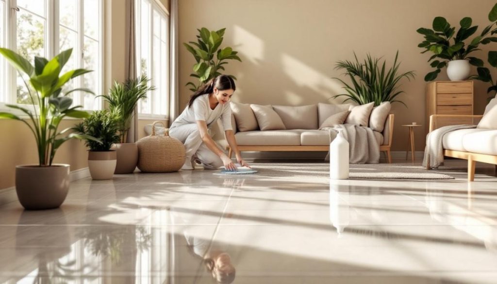 découvrez cette astuce géniale pour préserver la sécurité de vos sols carrelés en évitant qu'ils ne deviennent glissants par forte humidité. protégez votre foyer et marchez en toute confiance, même lors des jours pluvieux !