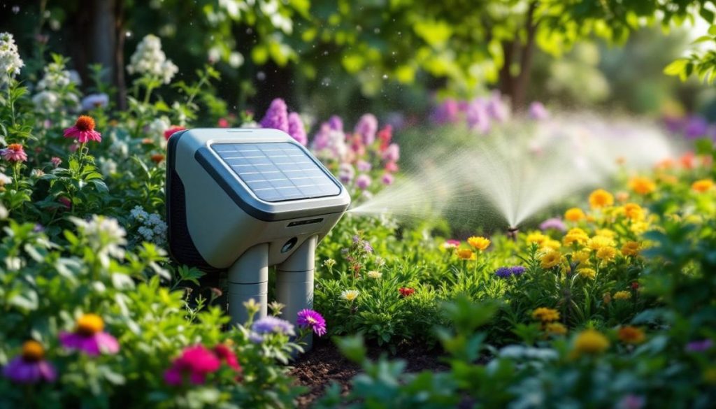 découvrez le gardena aquabloom l 2025, le système d'arrosage solaire qui allie innovation et durabilité. conçu pour fonctionner efficacement même en période de restrictions d'eau, il garantit une irrigation optimale de vos plantes tout en respectant l'environnement. adoptez une solution qui prend soin de votre jardin, sans compromettre les réglementations.